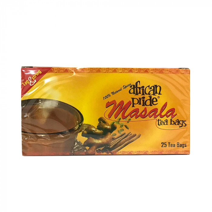 African Pride Masala Tea Bags (25 sachets) - 50g