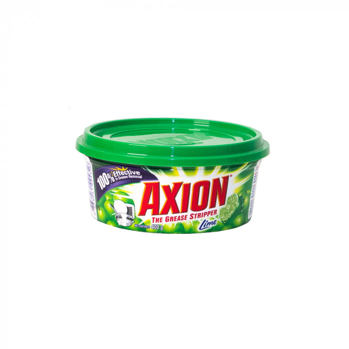 Axion Dish Washing Paste Anti Bacterial Lime - 400g