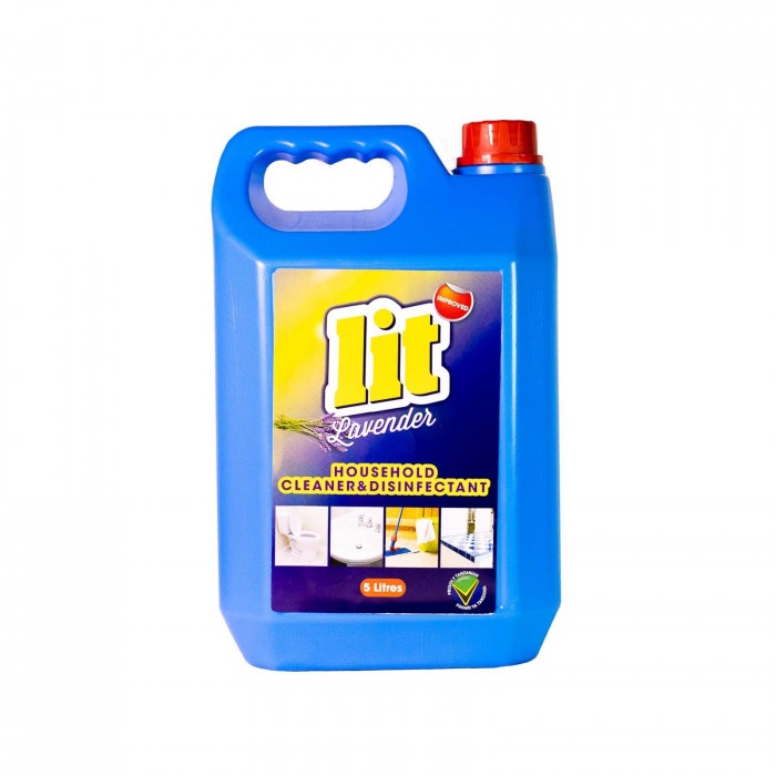 Lit Household Cleaner Disinfectant (Lavender)- 5ltr