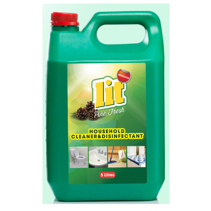 Lit Household Cleaner Disinfectant (Pine Fresh)- 5ltr